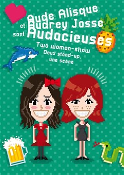 Affiche de Aude Alisque et Audrey Josse sont Audacieuses