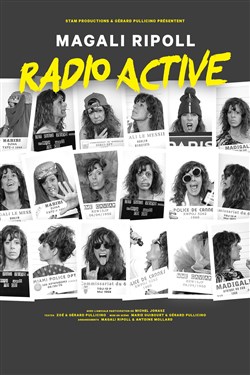 Affiche de Magali Ripoll dans Radio Active
