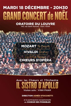 Affiche de Grand Concert de Noël