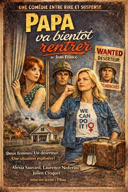 Affiche de Papa va bientôt rentrer