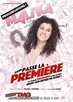 Affiche de Malika Azgag dans Passe la première