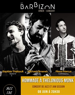 Affiche de La jam du mercredi : Hommage à Thelonious Monk