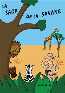 Affiche de La saga de la savane