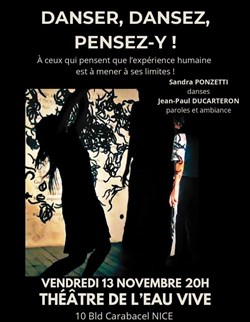 Affiche de Danser, dansez, pensez-y!