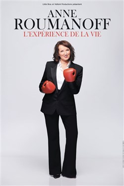 Affiche de Anne Roumanoff dans L'expérience de la vie