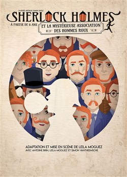 Affiche de Sherlock Holmes et la mystérieuse association des hommes roux