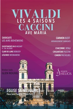 Affiche de Les 4 Saisons de Vivaldi, Ave Maria et Célèbres Concertos