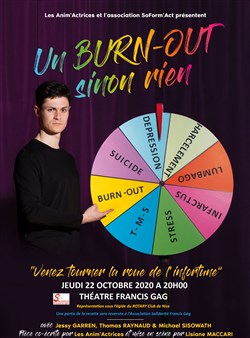 Affiche de Un burn-out sinon rien