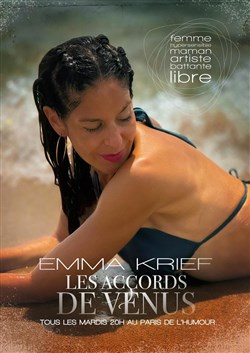 Affiche de Emma Krief dans Les accords de Venus