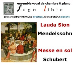 Affiche de Lauda Sion | Mendelssohn & Messe en Sol | Schubert