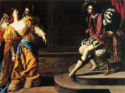 Affiche de Visite guidée : Exposition Artemisia Gentileschi, héroïne de l'art