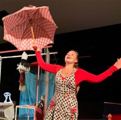 Affiche de Le parapluie théâtre