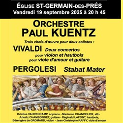 Affiche de Orchestre Paul Kuentz : Vivaldi / Pergolesi