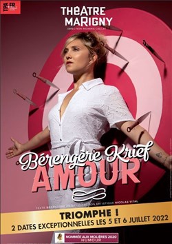 Affiche de Bérengère Krief dans Amour