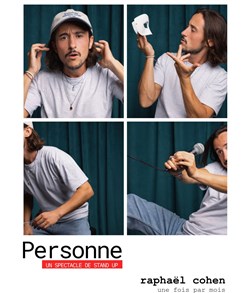 Affiche de Raphaël Cohen dans Personne