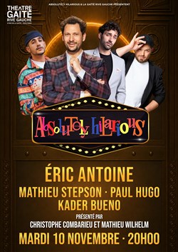 Affiche de Absolutely Hilarious avec Éric Antoine