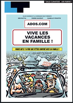 Affiche de Ados.com : Vive les vacances en famille !