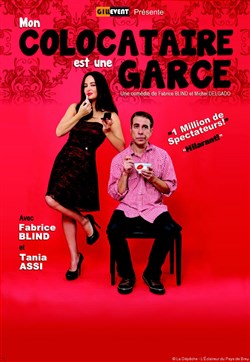 Affiche de Mon colocataire est une garce