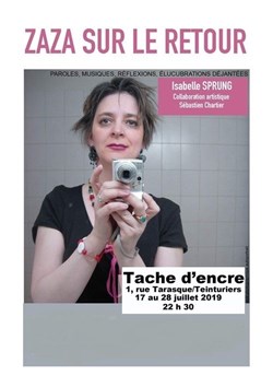 Affiche de Isabelle Sprung dans Zaza sur le retour