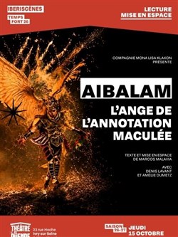 Affiche de Aibalam, l'ange de l'annotation maculée