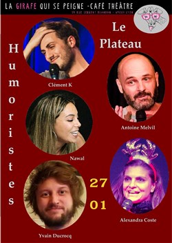 Affiche de Humoristes : Le plateau de La Girafe