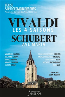 Affiche de Les 4 Saisons de Vivaldi, Ave Maria et Célèbres Adagios
