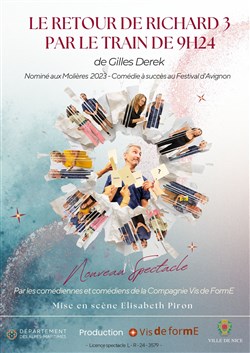 Affiche de Le retour de Richard 3 par le train de 9h24