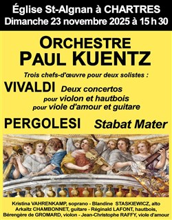 Affiche de Vivaldi / Concertos - Pergolèse / Stabat Mater