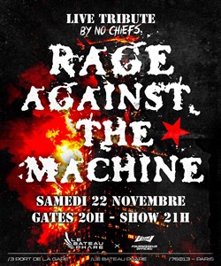 Affiche de Rage Against the Machine : Live Tribute concert