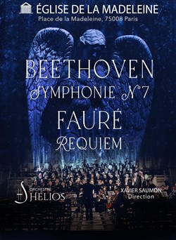 Affiche de Requiem de Fauré, 7ème de Beethoven