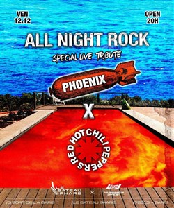Affiche de Phoenix + Red Hot Chili Peppers, live tribute XXL