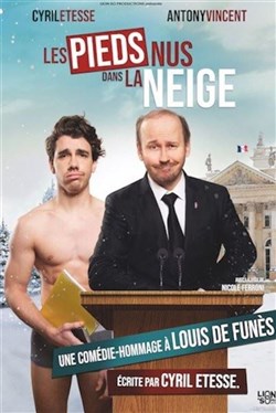 Affiche de Les pieds nus dans la neige