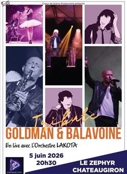 Affiche de Tribute Goldman & Balavoine