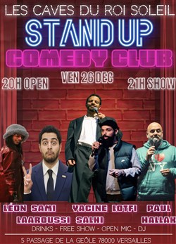 Affiche de Les caves du roi Comedy Club
