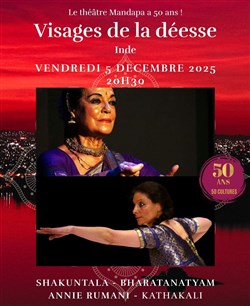 Affiche de Visages de la déesse par Shakuntala et Annie Rumani