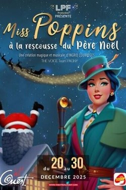 Affiche de Miss Poppins à la rescousse du Père Noël