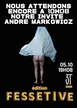 Affiche de Nous attendons encore à 10H08 notre invité André Markowicz