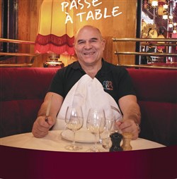 Affiche de Vincent Moscato passe à table