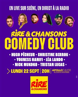 Affiche de Rire et Chansons Comedy Club