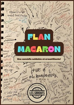 Affiche de Flan macaron