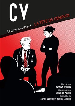 Affiche de Curriculum Vitae, la tête de l'emploi