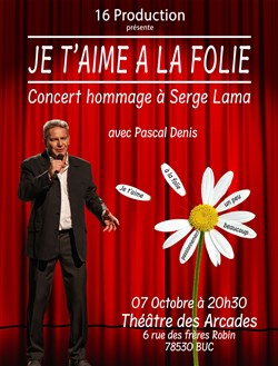 Affiche de Je t'aime à la folie