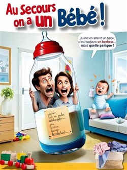 Affiche de Au secours on a un bébé !