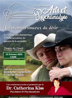 Affiche de Conférence théâtralisée : Les chemins sinueux du désir