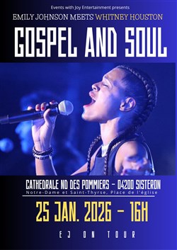 Affiche de Emily Johnson Rencontre Whitney Houston : Gospel and Soul