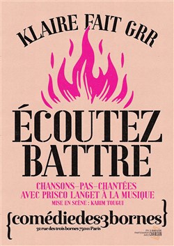 Affiche de Klaire fait Grr dans Ecoutez battre