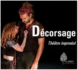 Affiche de Théâtre improvisé | Décorsage