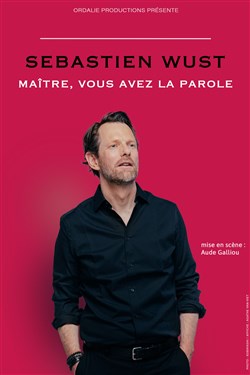 Affiche de Sébastien Wust dans Maître, vous avez la parole