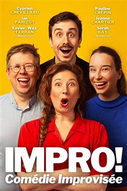 Affiche de Impro! Comédie Improvisée