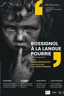 Affiche de Jehan-Rictus, Rossignol à la langue pourrie